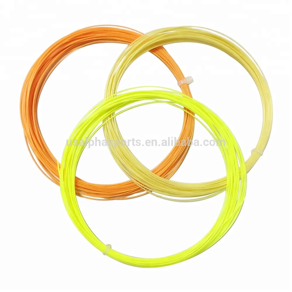 Best quality nylon Customized badminton racket string for 0.66mm
