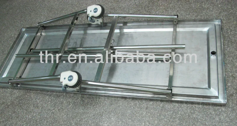 THR-104 Hospital Funeral Products Stainless Steel Autopsy Table