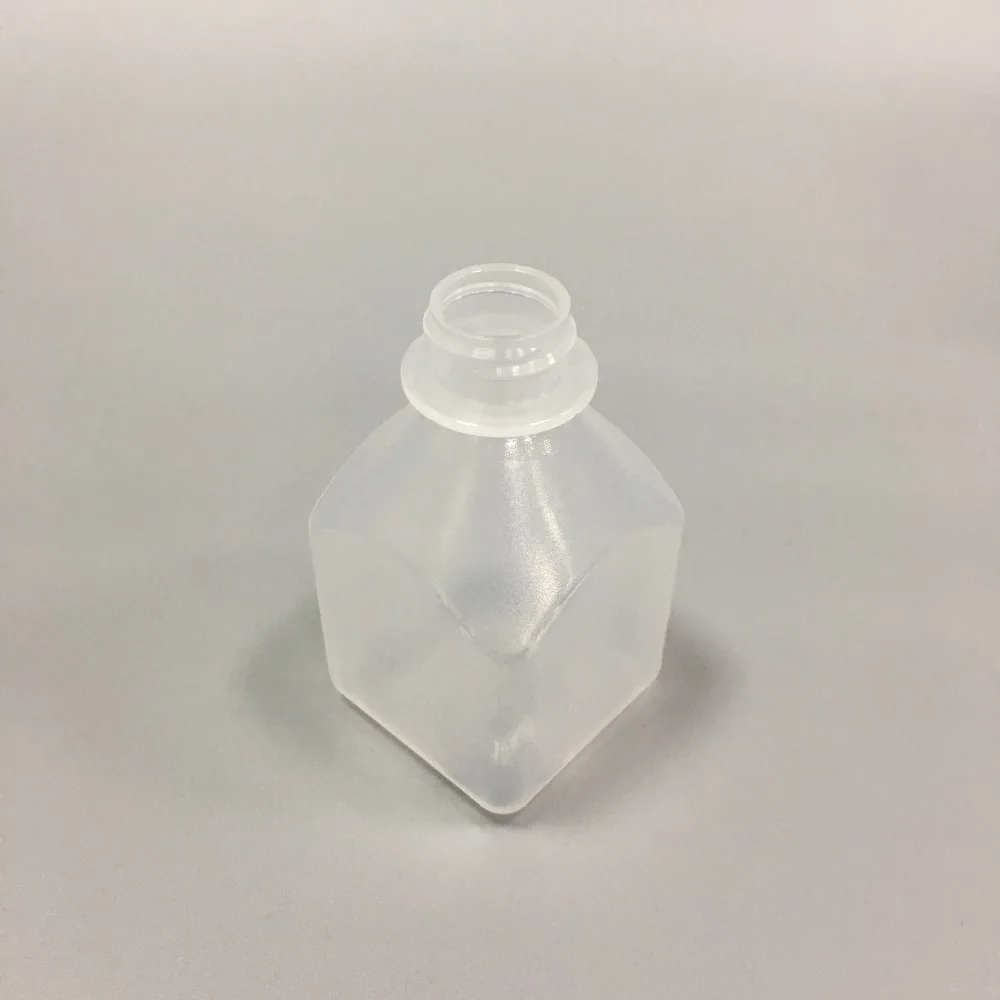 
100ml Natural Square PP Plastic Reagent Media Bottle 