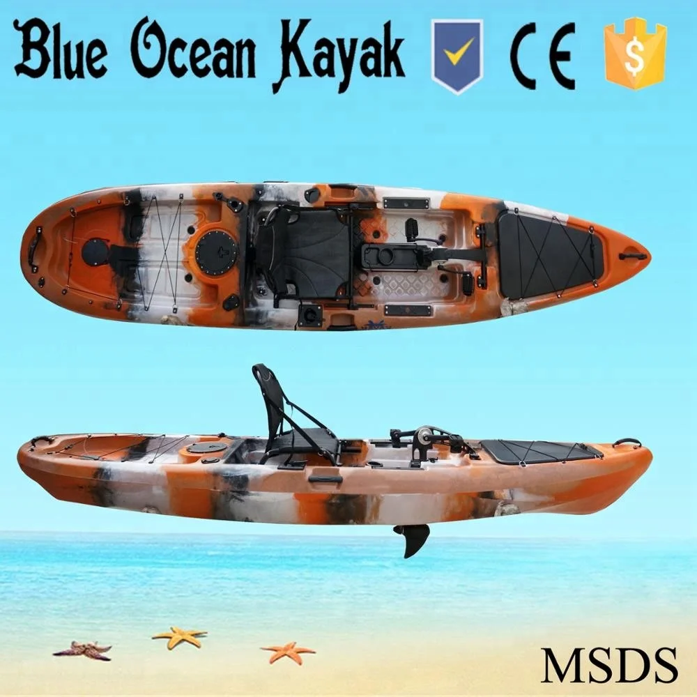 13 Foot kayak- Pedal Propeller Drive Kayak with Rudder Control