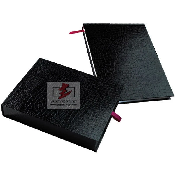 custom designer office folding cardboard paper box file