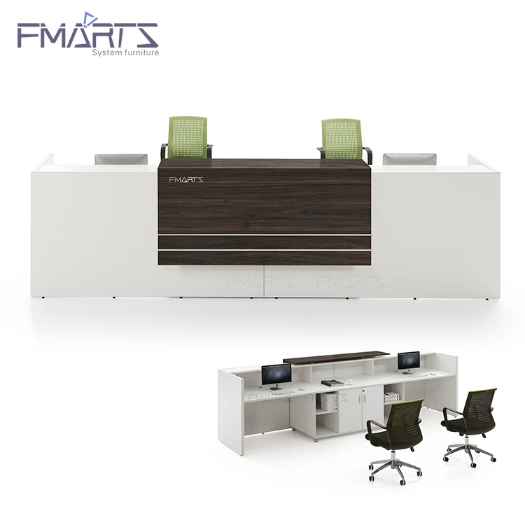 Привлекательный дизайн, роскошная стойка регистрации больничной клиники