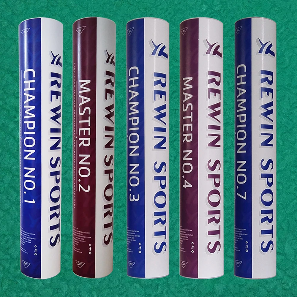 The Most Durable Goose Feather Shuttlecock High Quality Same as YY AS9 YOUHE S100 EG1101 Hot Sales 12pcs