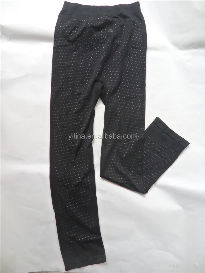 SL004-L As Seen on Tv Slimming Underwear S/M L/XL High Waist Seamless Tourmaline Long Legging for Women