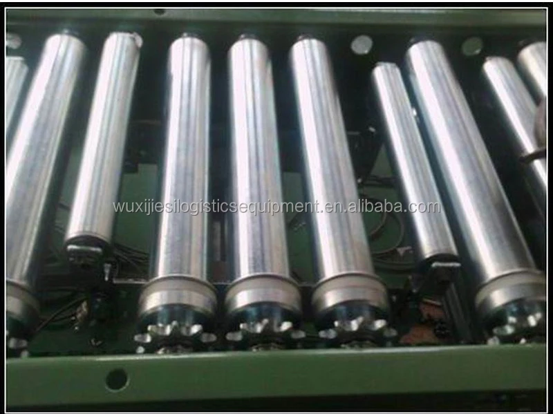 JS MAC-C series single chain roller accumulation conveyor