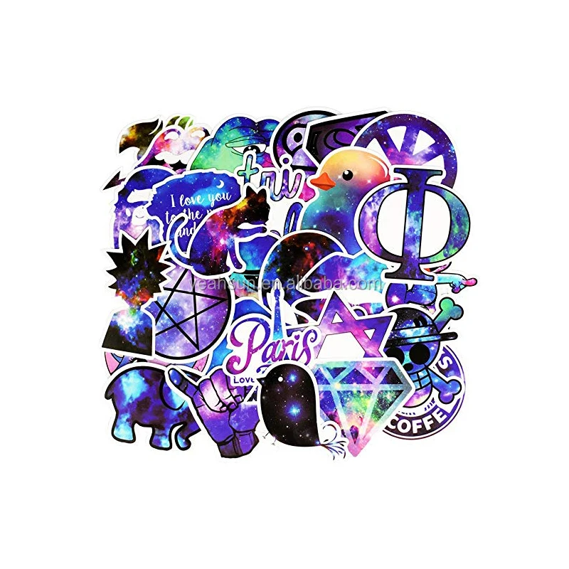 high quality custom Graffiti Stickers for car/laptop/skateboard/luggage/bicycle/Bumper