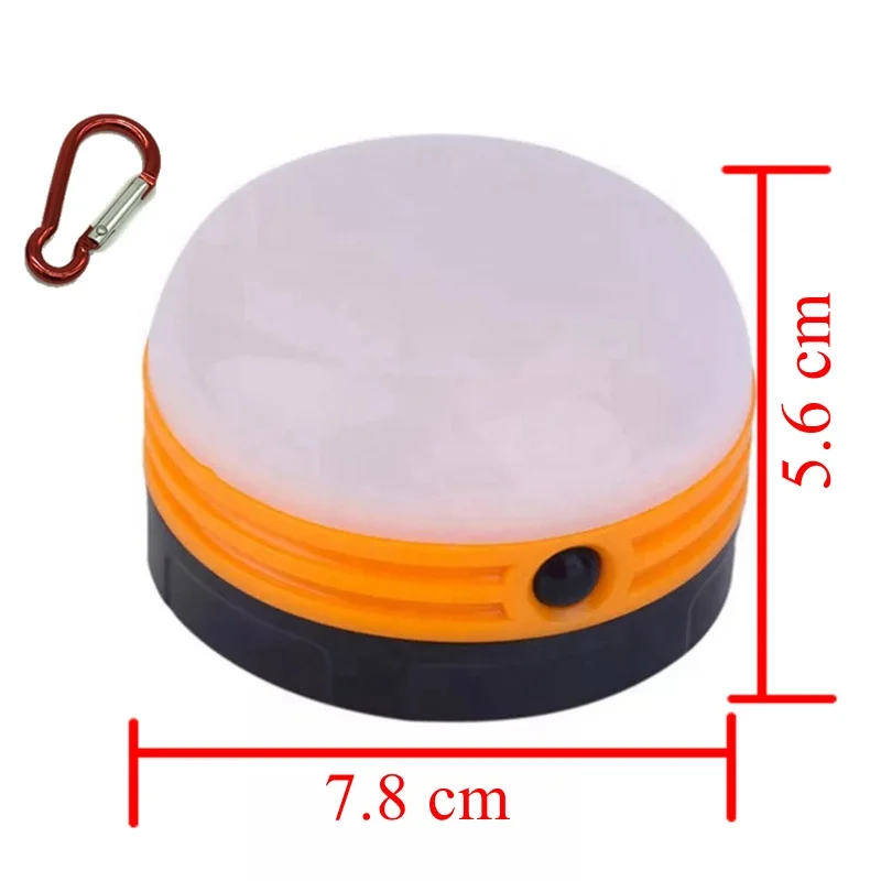 Portable magnetic LED Camping lantern AA Battery 3 mode small lanterns waterproof tent lamp outdoor super bright hand light