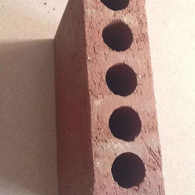 Красный Строительный кирпич с пятью отверстиями и блок