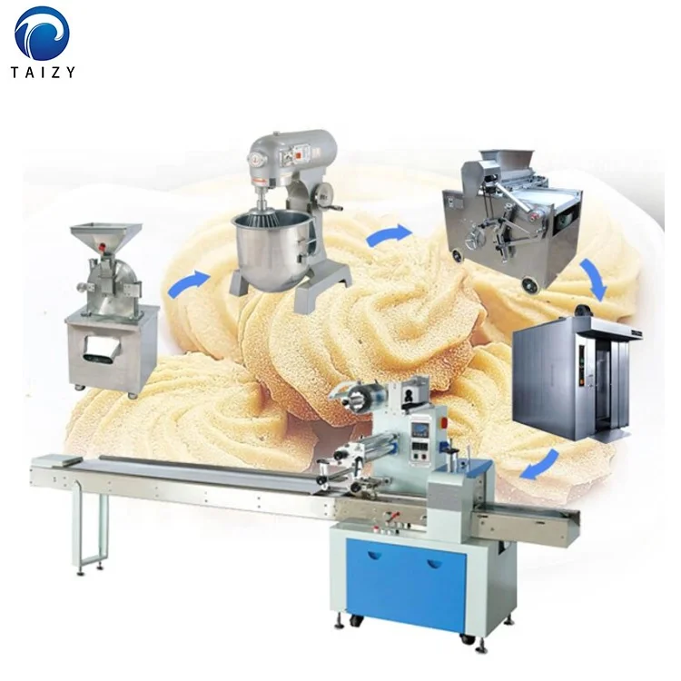 Small Cookie Machine Biscuit Making Machine for Factory Cookies Production Line