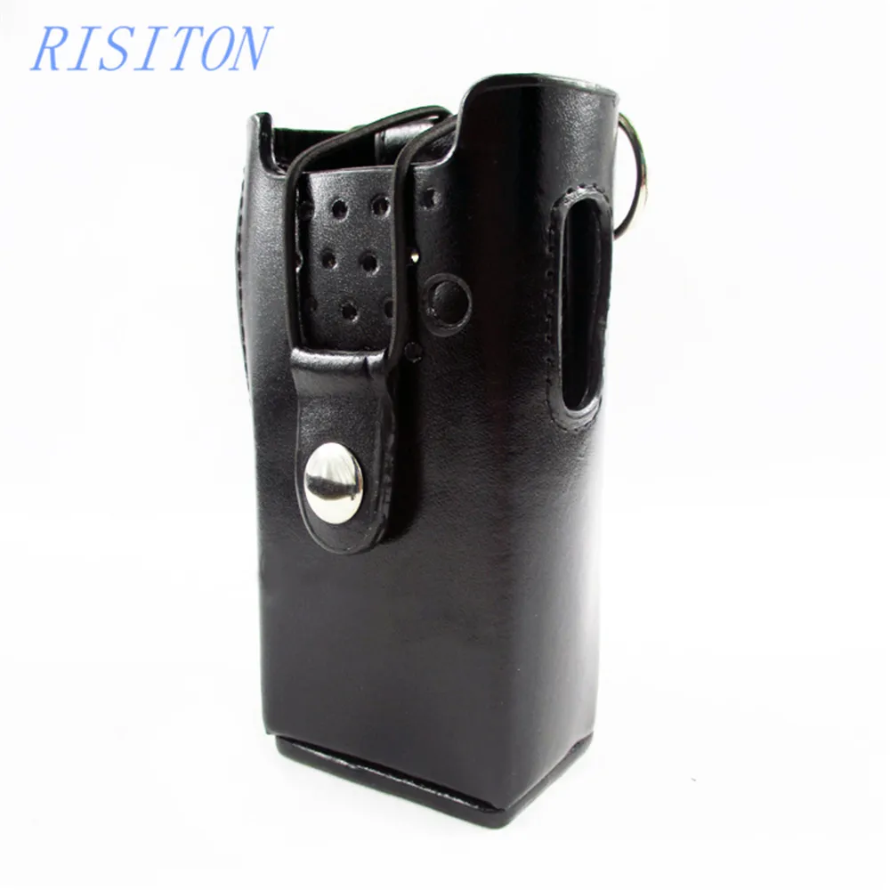 Hing качество двухстороннее радио кожаный чехол для motorola CP040 EP450 GP3188 иди и болтай walkie talkie “иди футляром переноски