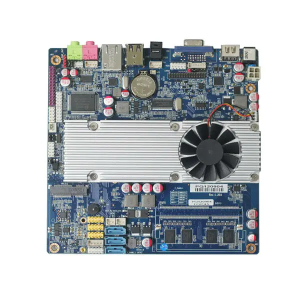панельный компьютер с intel gm45 чипсетов материнских плат с/12v постоянного тока/24 битом двойной lvds