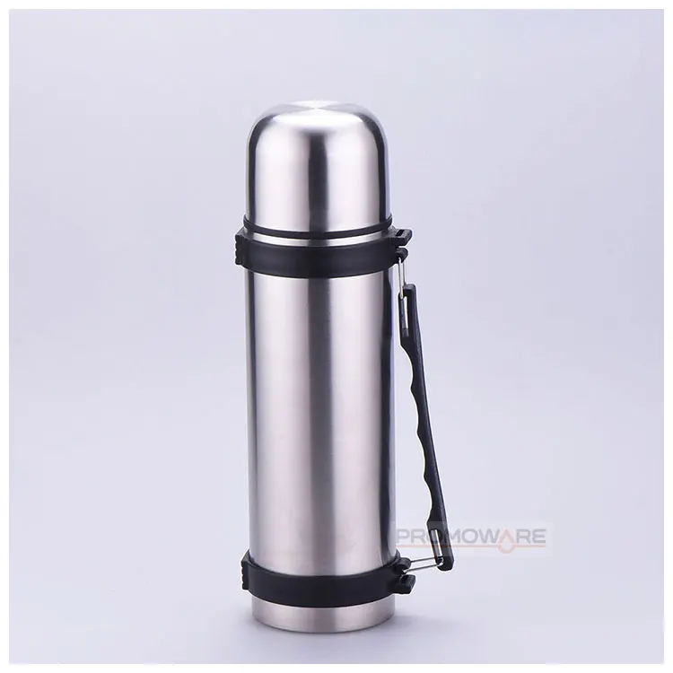 
1.2L High Quality Metal Large Capacity Hiking Vacuum Thermos with Handle 
