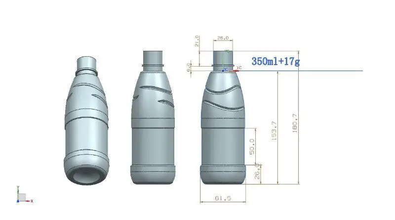 multi cavities pet plastic bottle blow mould / mold for water bottle for sales