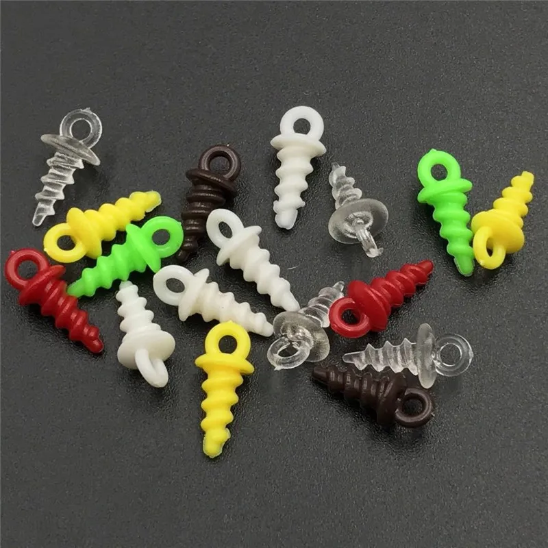 carp fishing accessories pop up pegs plastic bait screws for hair rigs booms end tackle
