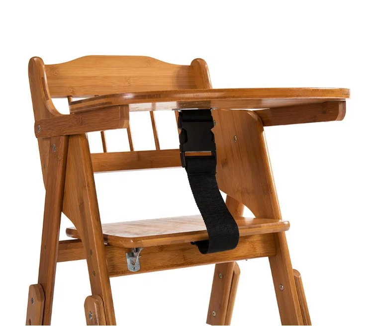 
Multifunctional dining chair for kids bamboo baby chair 
