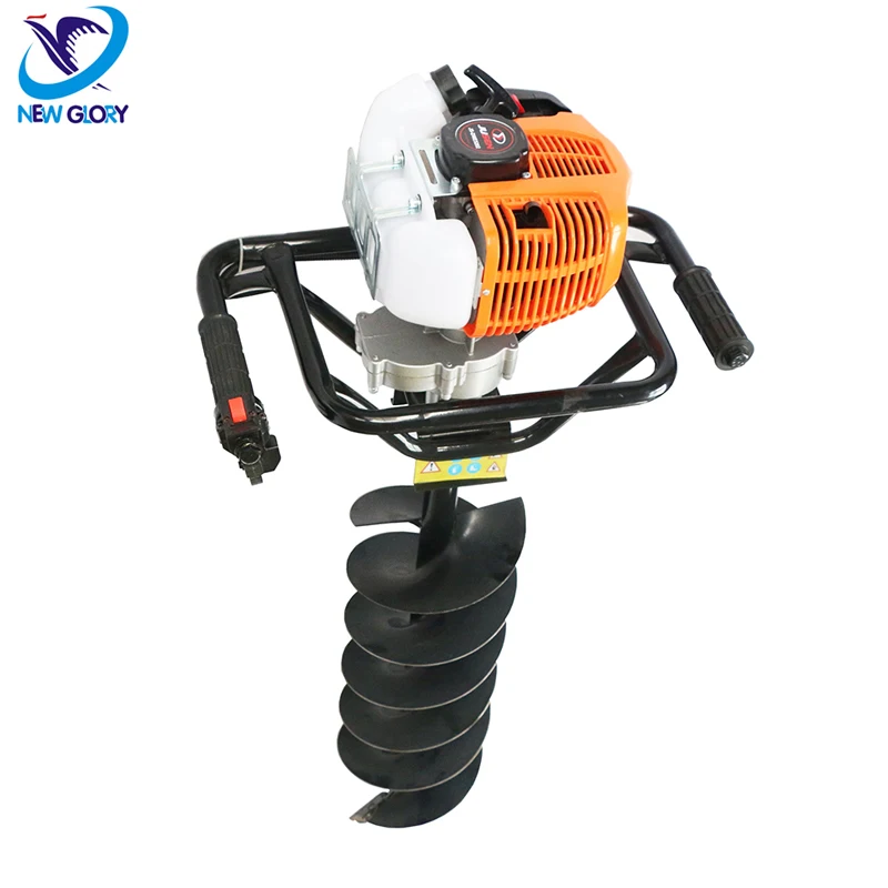 Professional 52cc earthauger garden tools gasoline manual earth auger