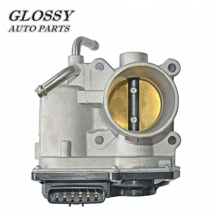 Glossy Throttle Body For To-yota Ya-ris 22030-21030 22030-0M010 2203021030 220300M010