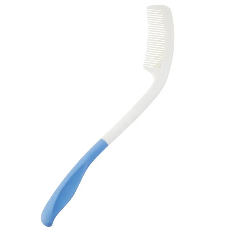 Long Handle Hair Comb and Brush Set Beauty Hair Applicable to Elderly Common Comb Plastic