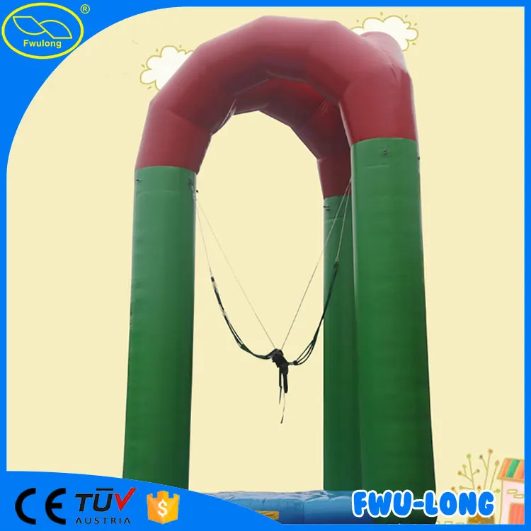 
PVC tarpaulin theme park bungee jumping equipment for sale 
