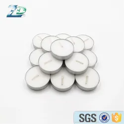 Novelty Whole Sale White Tealight Candle Tea 8 Hour Burning Time Mini TeaLight Candle with Gift Box