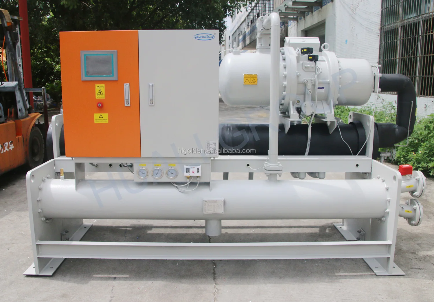 Water Chiller With Screw Type Compressor Industrial Water Cooling Chiller