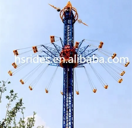 Sky Flyer Flying Tower Thrilling Amusement Rides