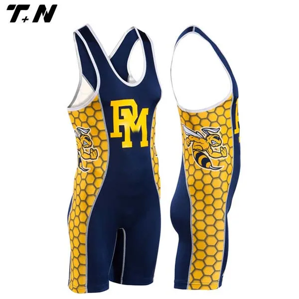 Wholesale sexy women wrestling singlet, women wrestling suits custom