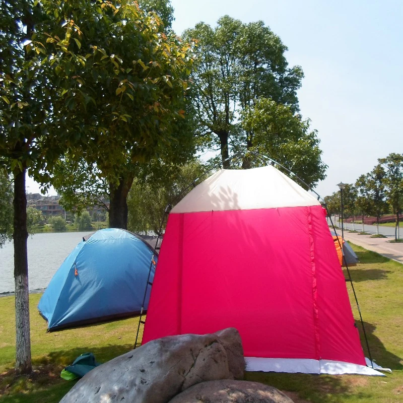 6-Person Family Camping Tent Instant Cabin With Rainfly for Outdoor,