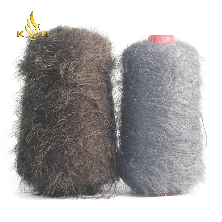 Fancy yarn feather yarn nylon eyelash yarn