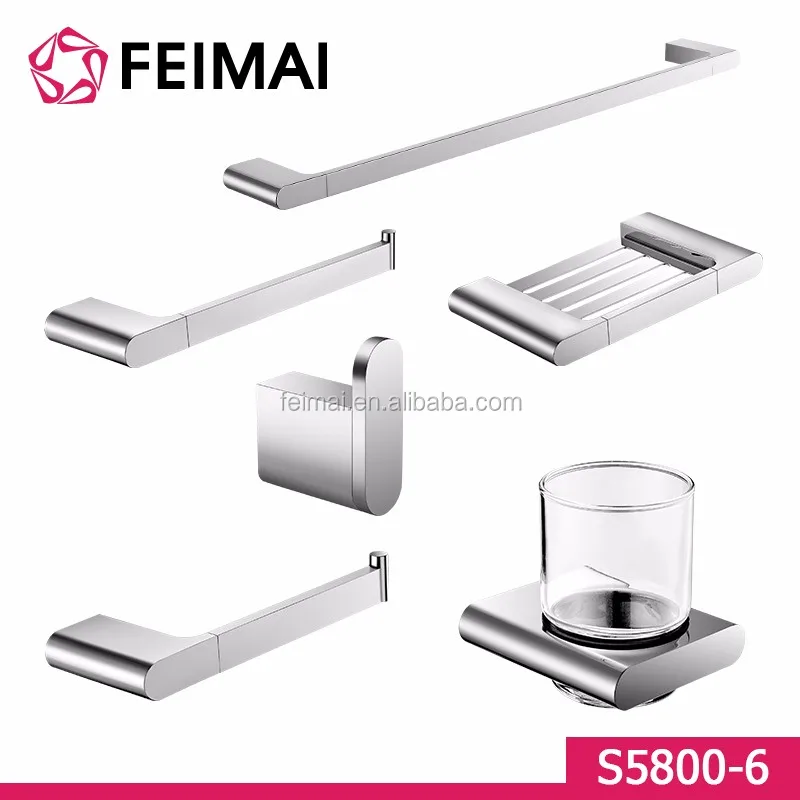 
Brass bathroom accessories set bathroom fitting sanitary ware S5800 