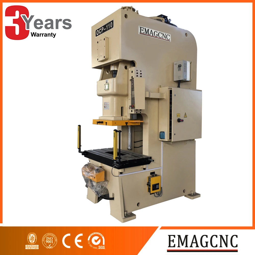 Экономические листового металла JH21-160 тонн пневматический станок с ЧПУ машина с одним коленчатым валом, пробивая машина с системой полуавтоматического управления