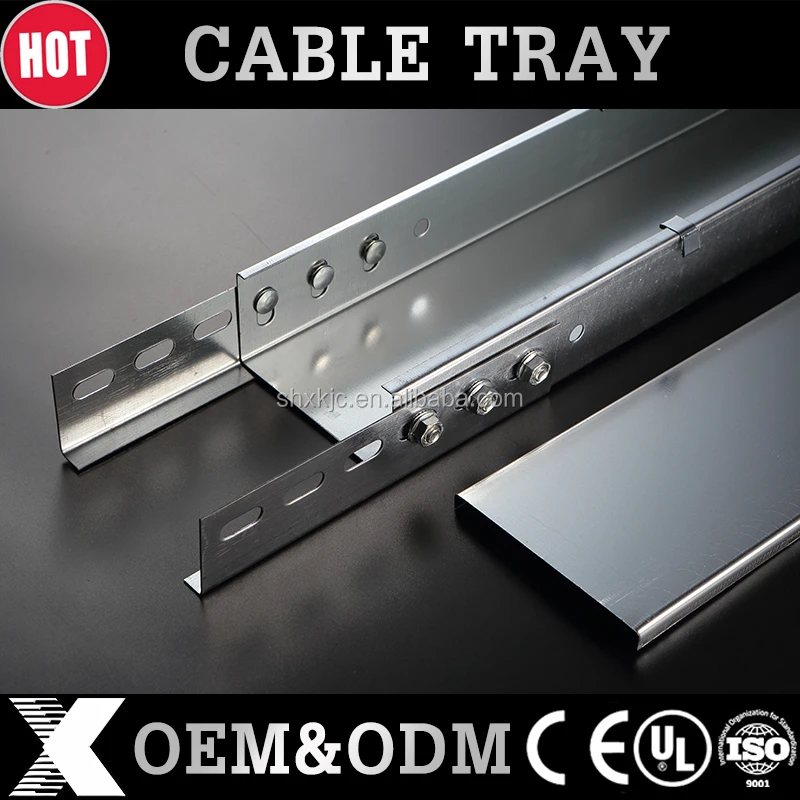 Горячий окунутый оцинкованной стали кабельного лотка
