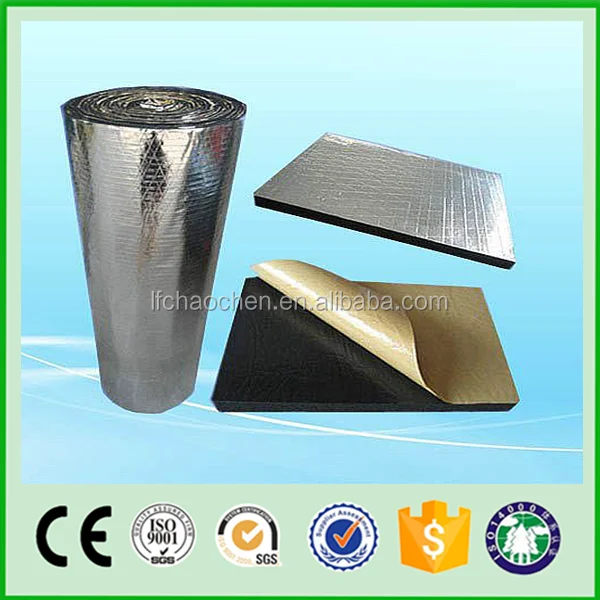 high quality foam sheet insulation rubber insulation sound insulation rubber