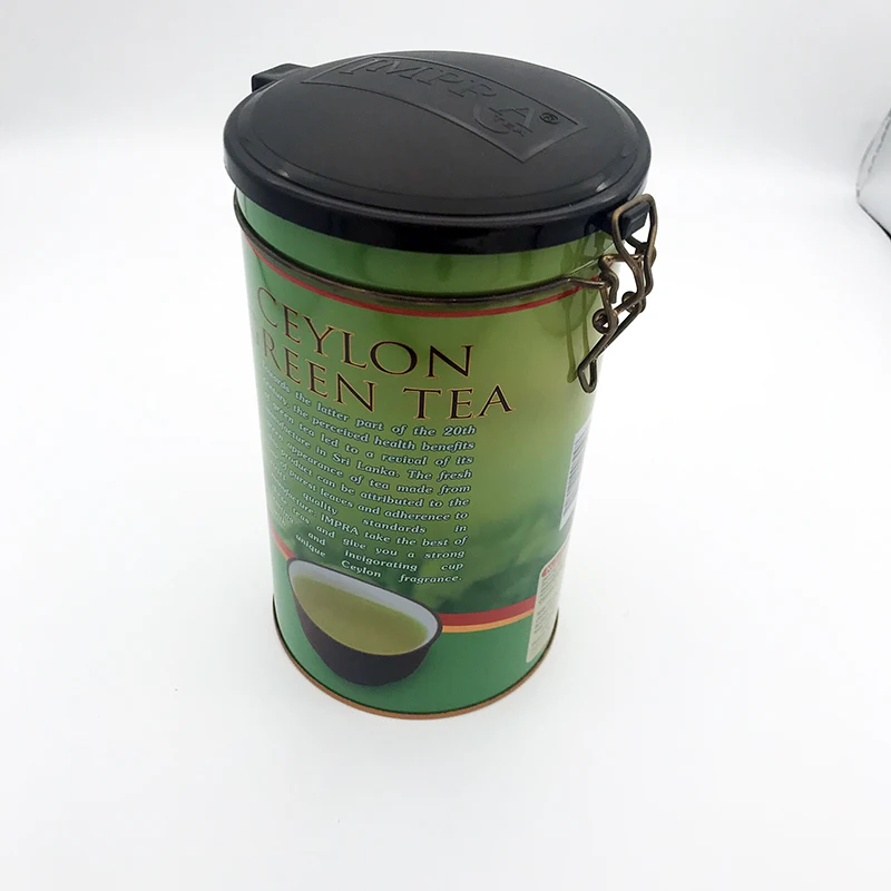 Airtight Tea Tin Can