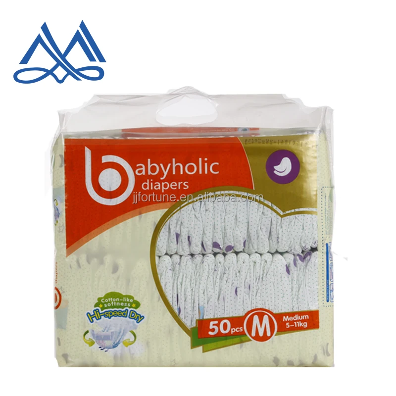 High Quality Inexpesive Price Soft Disposable Baby Diaper with cotton from Manufacturers InFujian China