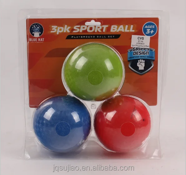 High quality Inflatable PVC Playground Ball Set 3pk Sport ball for kids toys