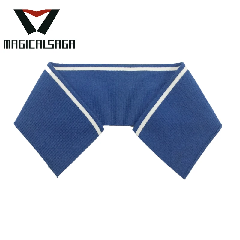 Manufacture cotton 2x2 lycra sports wear flat rib knit collars