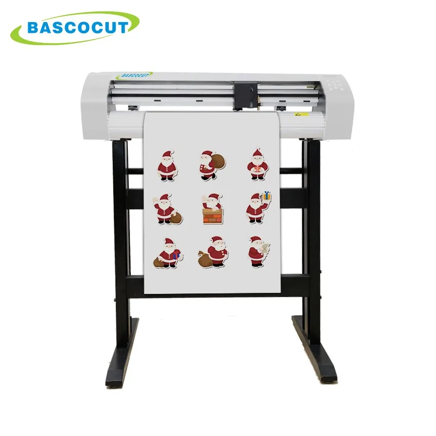 Bascocut USB driver 2000g cutting force sticker cutting plotter/680mm servo motor plotter cutter