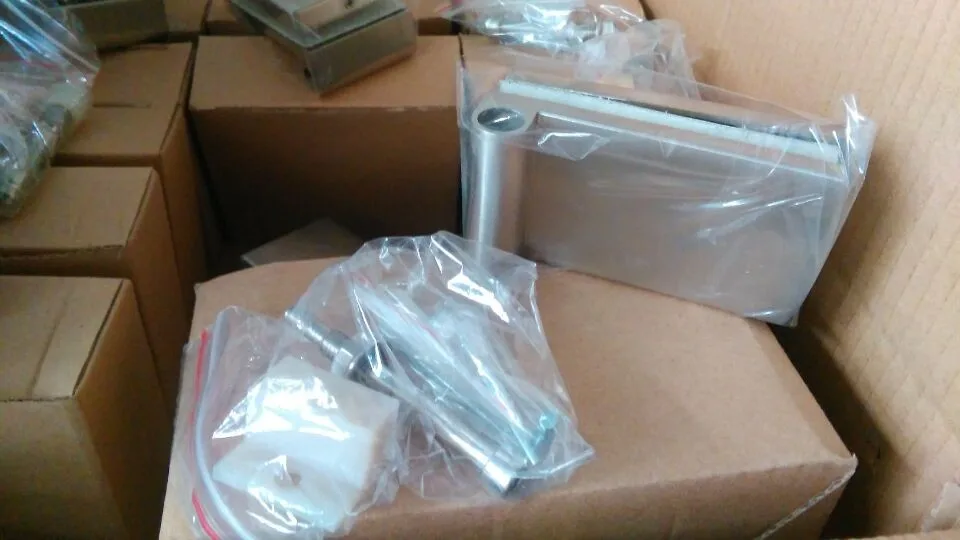 4 panels Glass folding door fitting hinge with track OEM