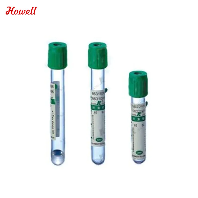 sodium heprican blood vaccum collection tube