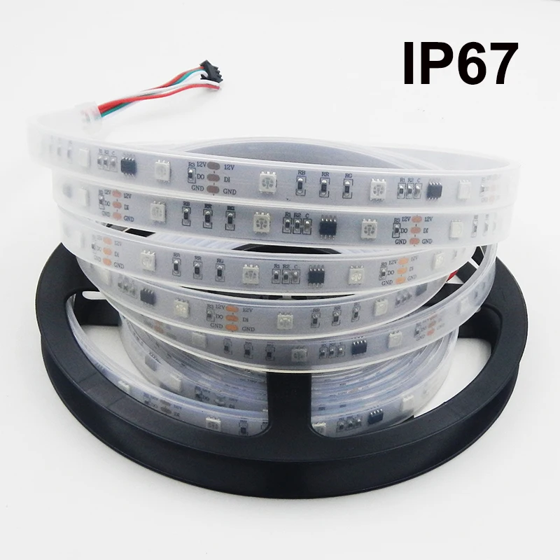Wholesale Colorful Tape with Controller IP65 DC 12 volt 5050 rgb flexible led light strip
