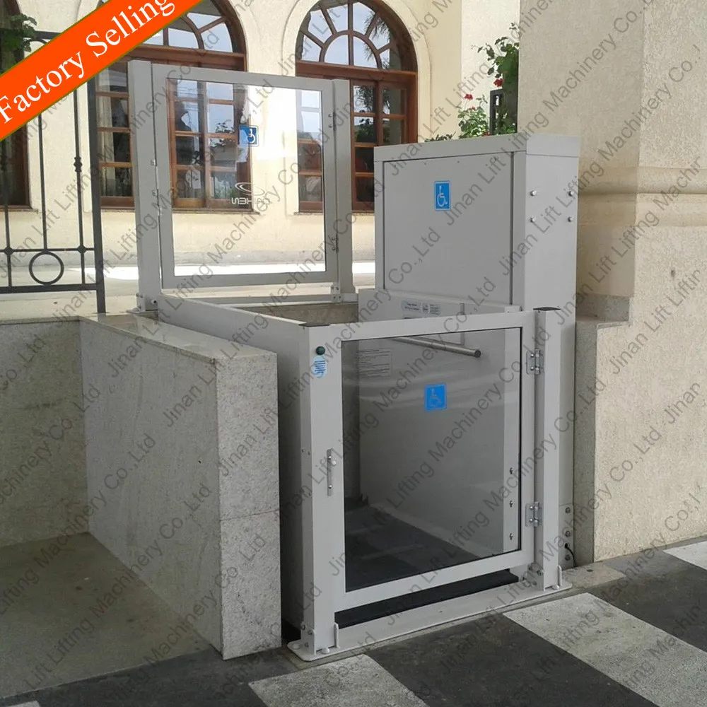 Residential electric hydraulic chair scissor lift platform for wheelchair scissor lift