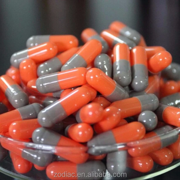 Clear or Coloured Premium Quick Dissolving Vegetable Empty Capsules Separated HPMC for Powder Filling