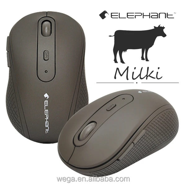 ELEPHANT Milki Blue - Sensor Silent Candy Color Mouse for PC