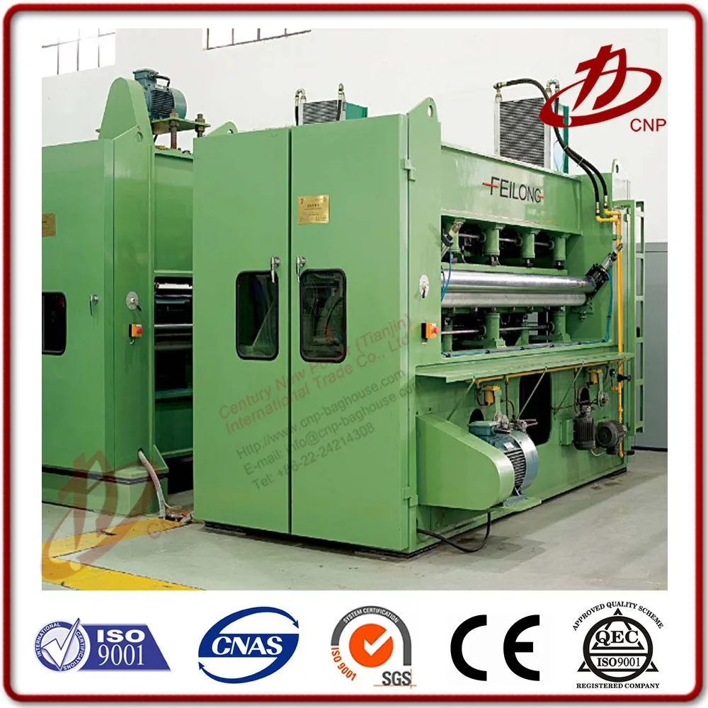 Polyester needle felt filter fabric