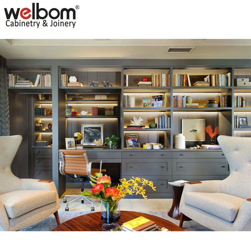 Modern Furniture Espresso Shaker Birch Wood RTA Kitchen Cabinets