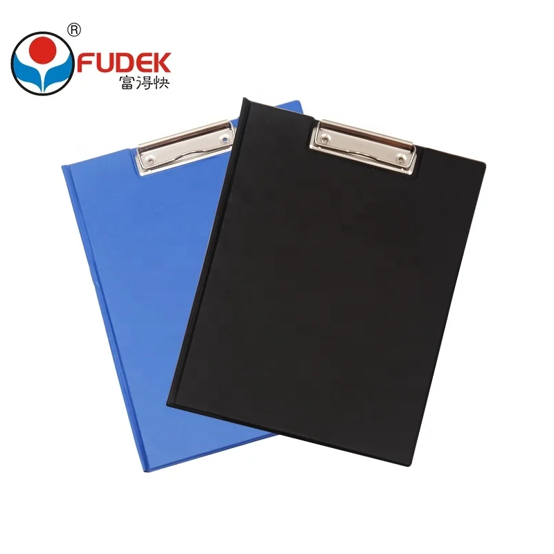 2018 FUDEK PVC A4 Restaurant Menu Clip File Folder Pocket Folding Clipoboard
