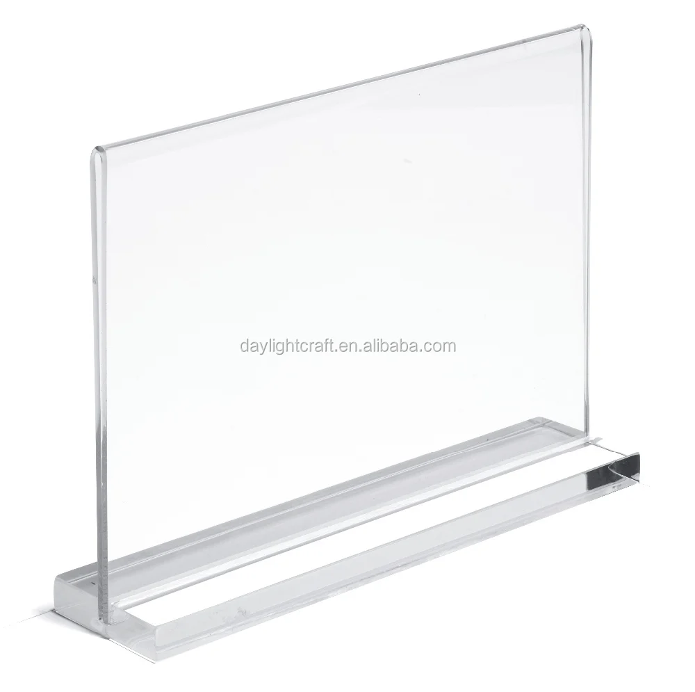 Promotional clear plastic picture frame, Acrylic Photo Frames