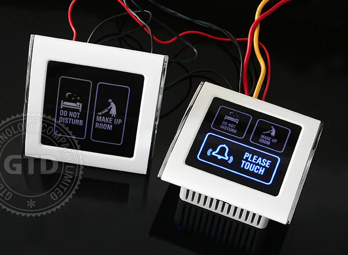 Сенсорный экран AC или DC, дверной звонок для номера в отеле, умная система для отеля