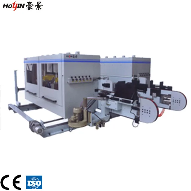 wood working machine transverse double end tenoner
